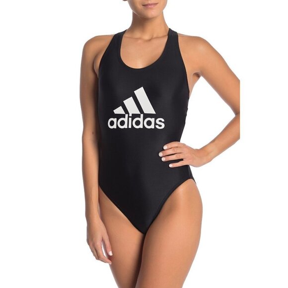 💕ADIDAS💕 Graphic Crisscross One-Piece Swimsuit - Picture 4 of 13
